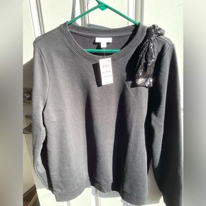 Black Charter club Sweater